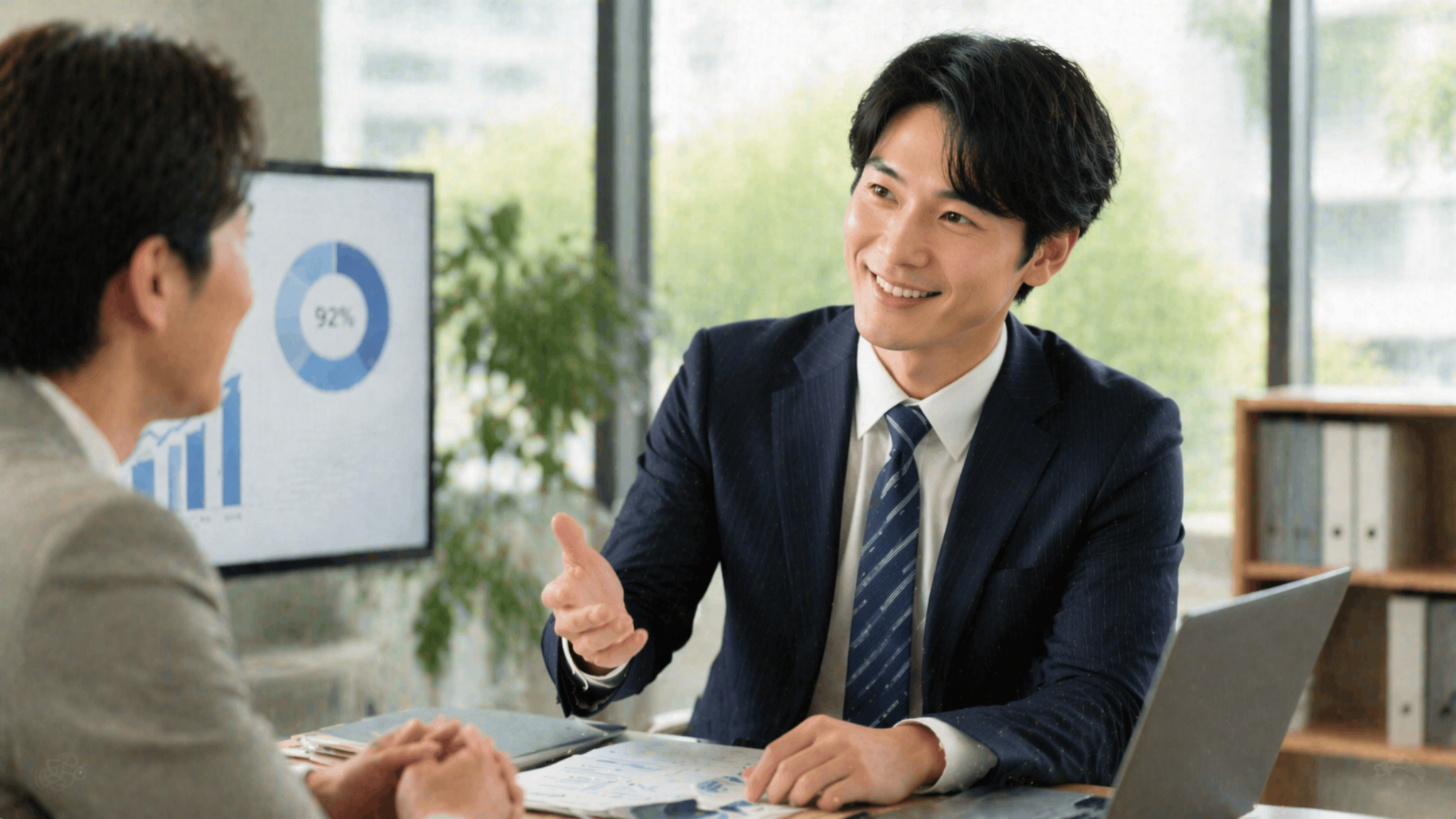 顧客との関係性が変わるイメージ